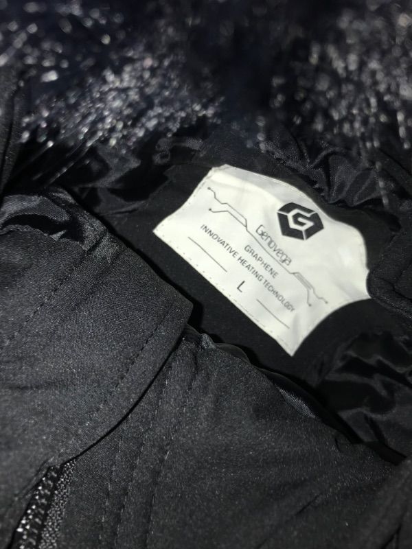 Photo 3 of * used item * good condition *
Genovega Size LARGE Black Womens Heated Jackets Windbreaker Winter Coat Jacket Women Battery Pack