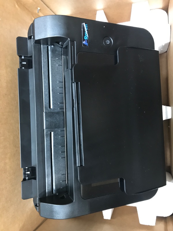 Photo 3 of *** FOR PARTS ***Raven Original Document Scanner - Huge Touchscreen, Color Duplex Feeder (ADF), Wireless Scanning to Cloud, WiFi, Ethernet, USB, Home or Office Desktop (2nd Gen) Black