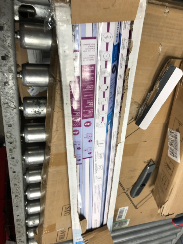 Photo 2 of Philips LED Dimmable InstantFit 4-Foot T5 Tube Bulb, 3500 Lumen, Daylight (5000K), 24W=54W, Minatare Bi-Pin G5 Base, 10-Pack Daylight 10 Count (Pack of 1) T5 54 W