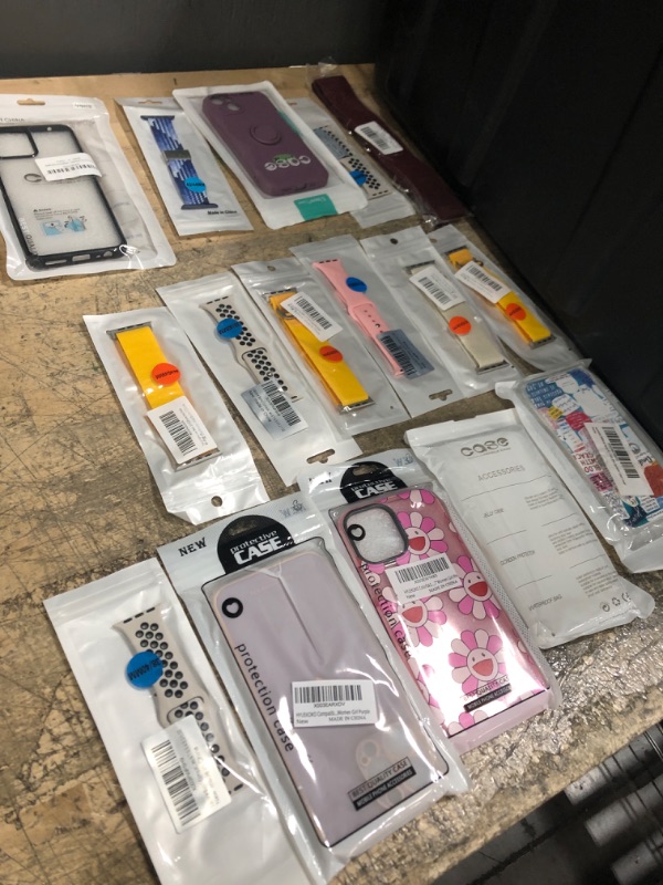 Photo 1 of 16 ITEMS*
PHONE CASE AND ACCESSORY BUNDLE