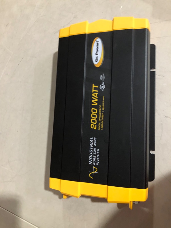 Photo 2 of Go Power! GP-ISW2000-12 Industrial Pure Sine Wave Inverter