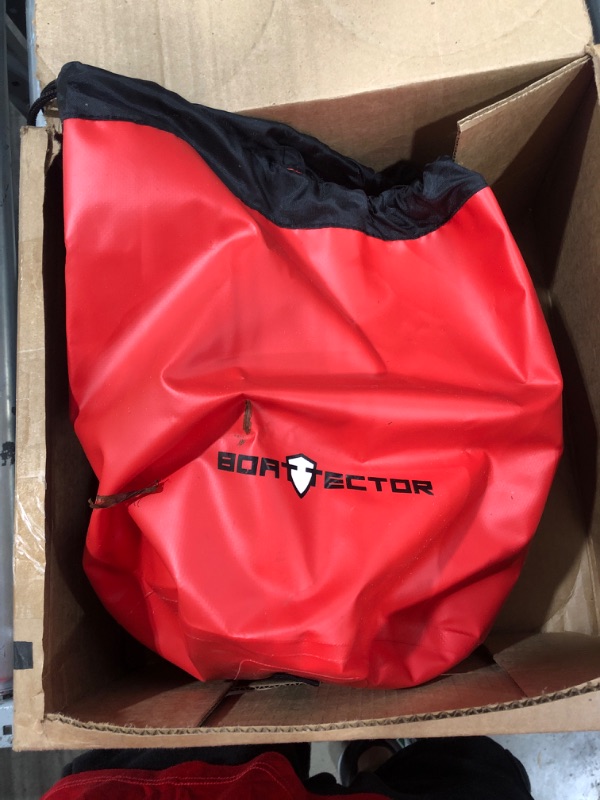 Photo 2 of Extreme Max 3006.6871 BoatTector All-in-One PWC Sand Anchor and Buoy Kit with 6' Rope and Snap Hook - Red