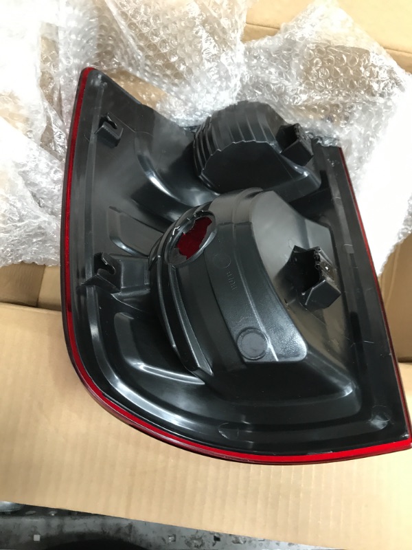 Photo 1 of FANCYTIMES Left Side Tail Light Assembly Compatible with 2009-2018 Dodge Ram 1500 and 2010-2018 Dodge Ram 2500 3500 Rear Left Side Taillight Tail Lamp Brake Lamp With Bulb Inside Replaces CH2818124 Left Driver Side