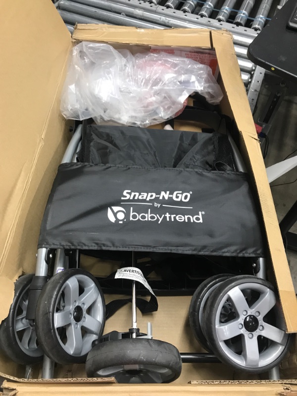 Photo 1 of Baby Trend Snap-N-Go EX Universal Infant Car Seat Carrier Black Snap-N-Go Ex