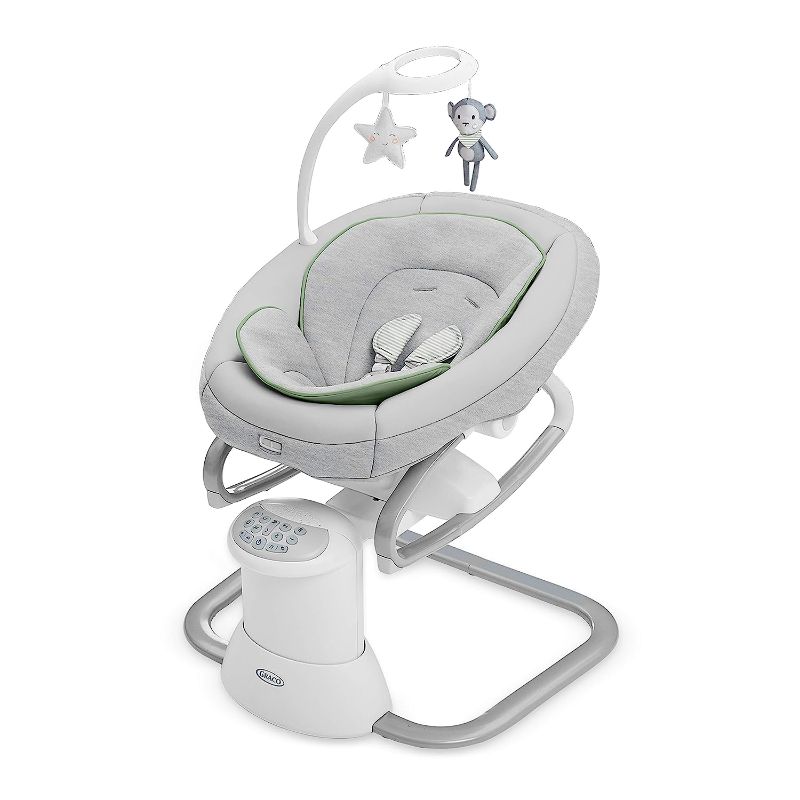 Photo 1 of *FOR PARTS*- Graco, Soothe My Way Swing with Removable Rocker, Madden
