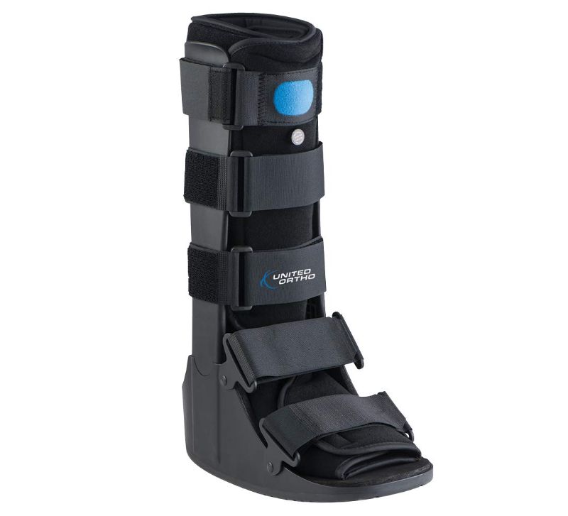 Photo 1 of 
United Ortho Air Cam Walker Fracture Boot, Large, Black
Size:Large (Pack of 1)
Color:Black