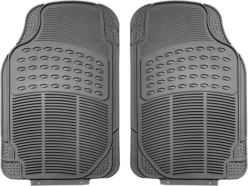 Photo 1 of  FH Group Car Floor Mats - Heavy-Duty Rubber Floor Mats 4pc
