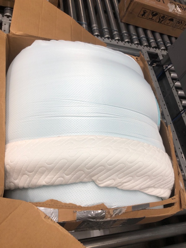 Photo 3 of ** UNKNOWN SIZE Amazon Basics Cooling Gel-Infused Memory Foam Mattress Topper,