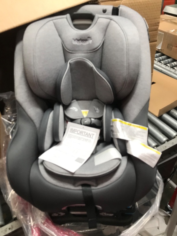 Photo 3 of Baby Jogger City Turn Rotating Convertible Car Seat | Unique Turning Car Seat Rotates for Easy in and Out, Phantom Grey