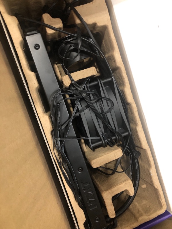 Photo 1 of NZXT Kraken 360 RGB - 360mm AIO CPU Liquid Cooler - Customizable 1.54"" Square LCD Display for Images, Performance Metrics - High-Performance Pump - 3 x F120 RGB Core Fans - Black