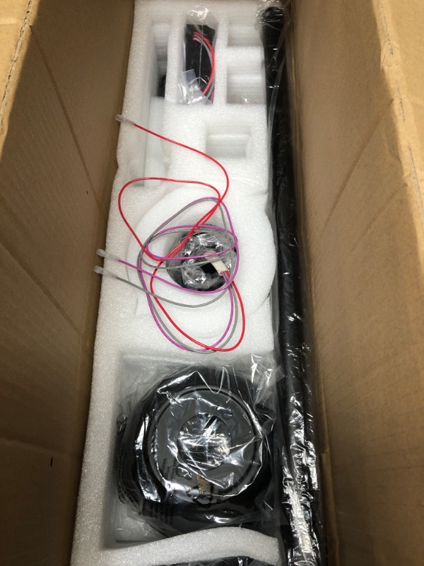 Photo 3 of ****OPEN BOX MAY BE MISSING HARDWARE***

KASASS Outdoor Ceiling Fan, Ceiling Fan 52" with Remote Modern Classic Ceiling Fan No Light Indoor Ceiling Fans Reversible Motor for Kitchen, Bedroom, Living Room, Farmhouse, Patios(Walnut Finish)