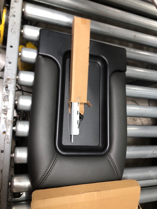 Photo 2 of ****OPEN BOX MAY BE MISSING HARDWARE**
Ezzy Auto Dark Gray Center Console Lid Armrest Kit