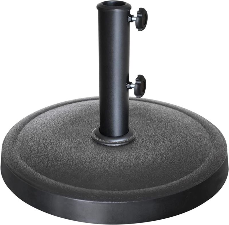 Photo 2 of **USED DUSTY MAY BE MISSING HARDWARE*
EliteShade USA Umbrella Base Stand Outdoor Heavy Duty Umbrella Holder,Black