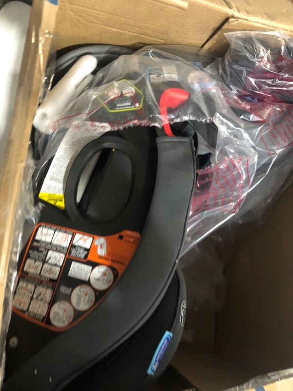 Photo 1 of (USED) Graco SlimFit3 LX 3 in 1 Car Seat | Space Saving Car Seat Fits 3 Across in Your Back Seat, Kunningham SlimFit w/ 3-Across Fit Kunningham