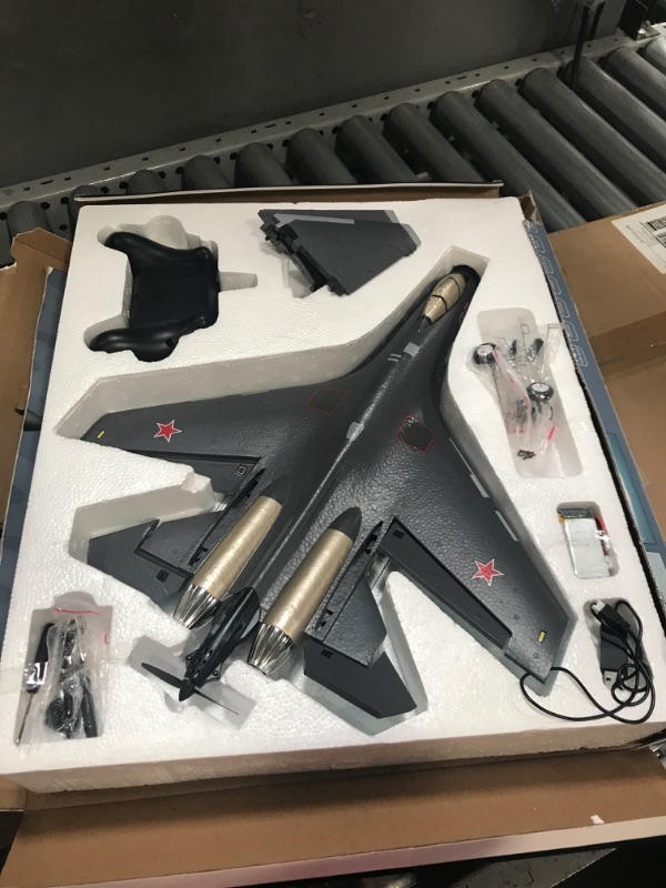 Photo 2 of ***Parts Only***PLRB TOYS RC Plane Remote Control Airplane RTF 4CH Tail Motor 3D / 6D Stunt Function SU35 Jet Aircraft with Hobby Model 2 Left Hand Throttle