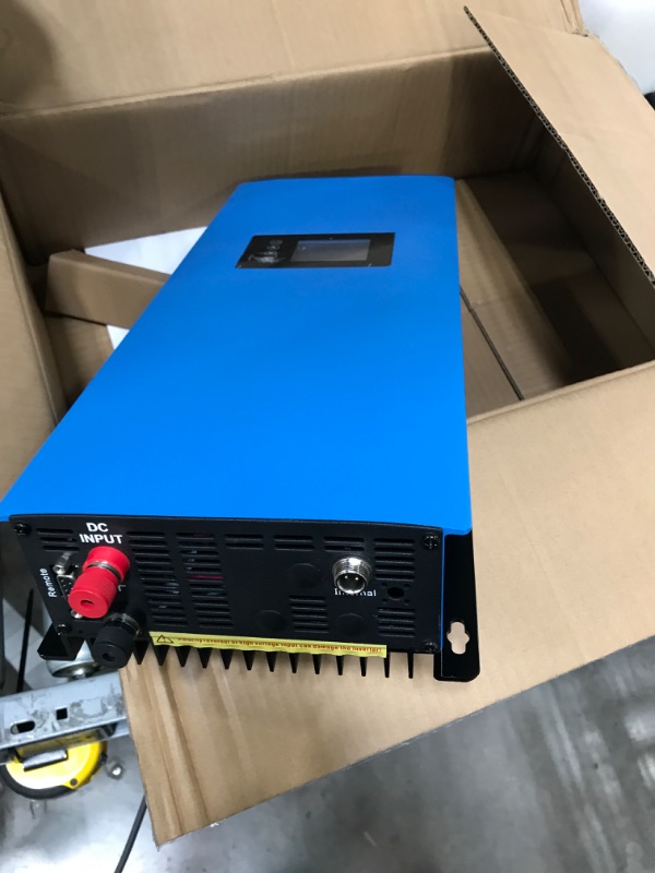 Photo 2 of ***PRE-OPENED*** Y&H 2000W 2KW Grid Tie Inverter Power Limiter LCD Display DC60-110V Solar Input AC185-265V Output PV System SUN-2000GTIL2-T