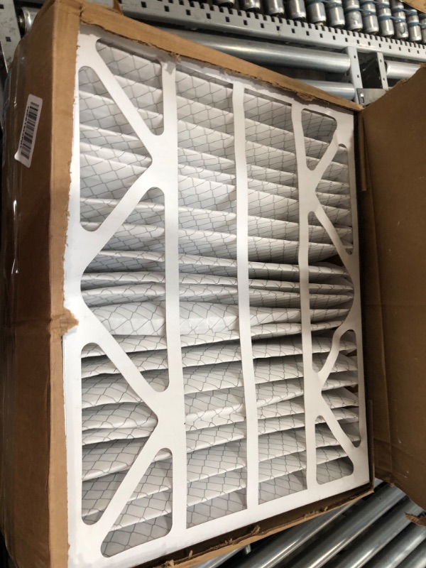Photo 1 of Aerostar 20x25x5 MERV 11 Pleated Replacement Air Filter for Trion Air Bear 229990-102, 2 Pack (Actual Size: 20 3/8"x24 1/4"x4 3/4"), AC Furnace Filters 20 3/8 x 24 1/4 x 4 3/4