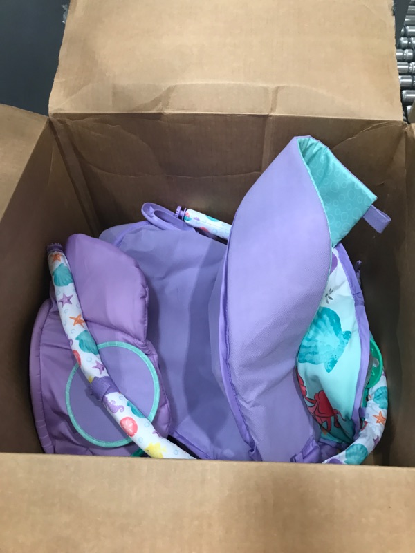 Photo 1 of Bright Starts The Little Mermaid Twinkle Trove Light-Up Musical Baby Activity Gym with Tummy Time Pillow, Newborn+

