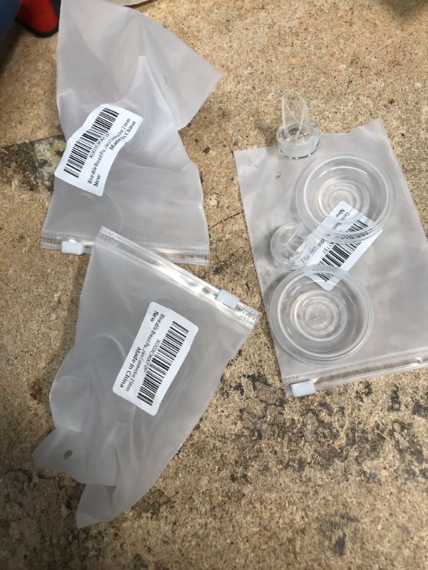 Photo 1 of 3 ITEMS, Luxlady Flange Insert 21mm, Compatible with Luxlady S9 / S12 Wearable Breast Pump Shield Accessories, Replacement Parts for Luxlady and Other Brands in Same Model, 2 Pack, (21mm) 21mm Insert BUNDLE