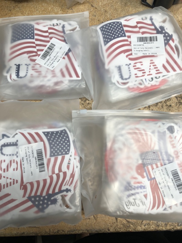 Photo 1 of 4 ITEMS Veterans Day Decorations, BUNDLE