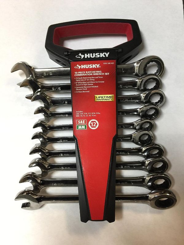 Photo 1 of ** MISSING 1*** Husky 10-piece WRENCH SET