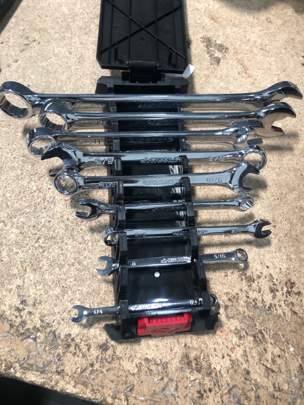Photo 2 of ** MISSING 1*** Husky 10-piece WRENCH SET