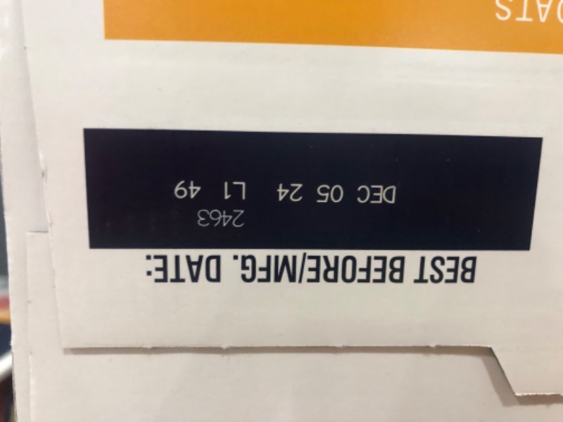 Photo 2 of **EXPIRES DEC 05/2024** Quaker Old Fashioned Rolled Oats, Non GMO Project Verified, Two 64oz Bags in Box, 90 Servings, 4 Pound (Pack of 2)
  