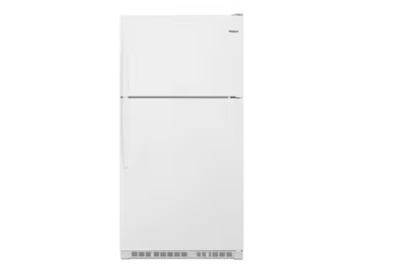 Photo 1 of SEE NOTES-Whirlpool 20.5-cu ft Top-Freezer Refrigerator (White)