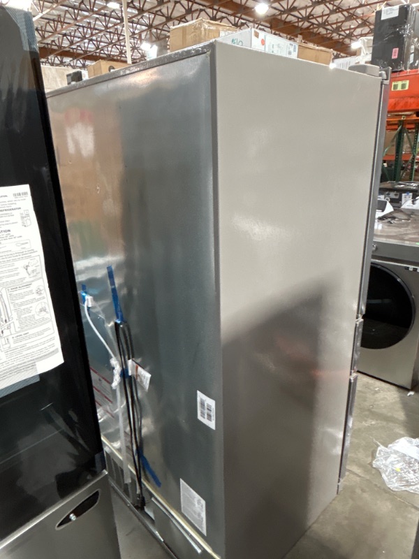 Photo 9 of LIKE NEW-Whirlpool 24.5-cu ft 4-Door French Door Refrigerator with Ice Maker (Fingerprint Resistant Stainless Steel) 