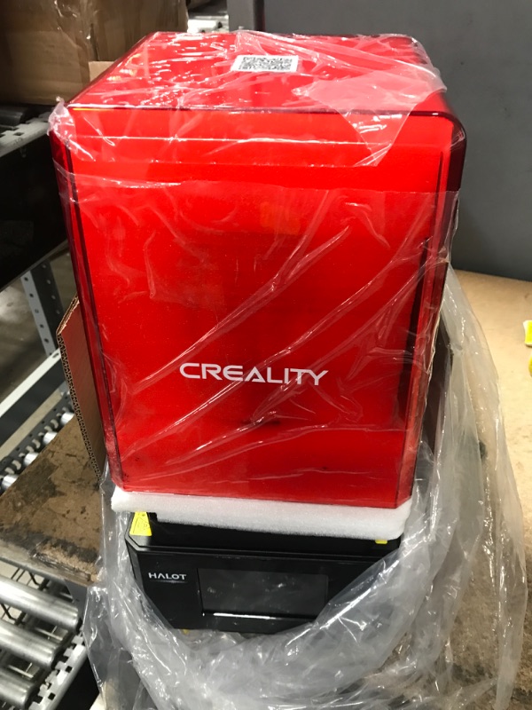 Photo 2 of Creality Resin 3D Printer HALOT-ONE PRO, 7.04-inch LCD, APP Remote Cloud Control, Movement Assured by Z-axis with Dual Linear Rails, 5-inch Touch Screen, 3D Printers, Build 130 * 122 * 160mm