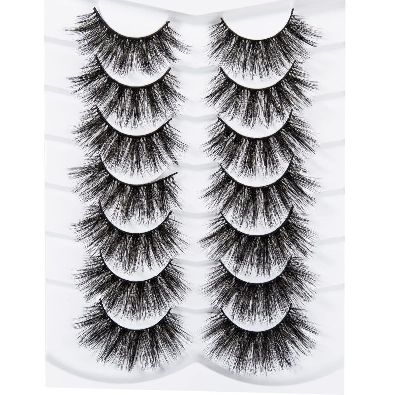 Photo 1 of 2 SETS
JIDAWNX 3D Volume False Eyelashes with Triple Design Technology, Multi-Angles & Lengths