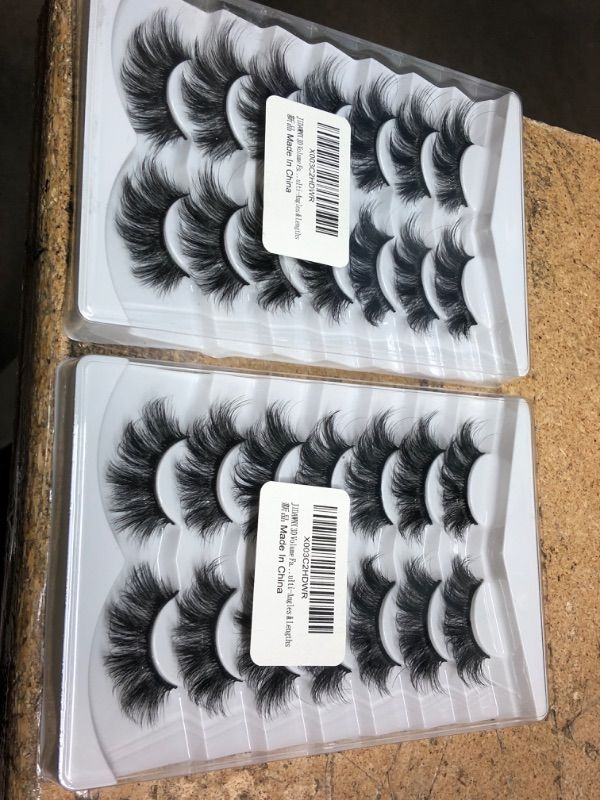 Photo 2 of 2 SETS
JIDAWNX 3D Volume False Eyelashes with Triple Design Technology, Multi-Angles & Lengths