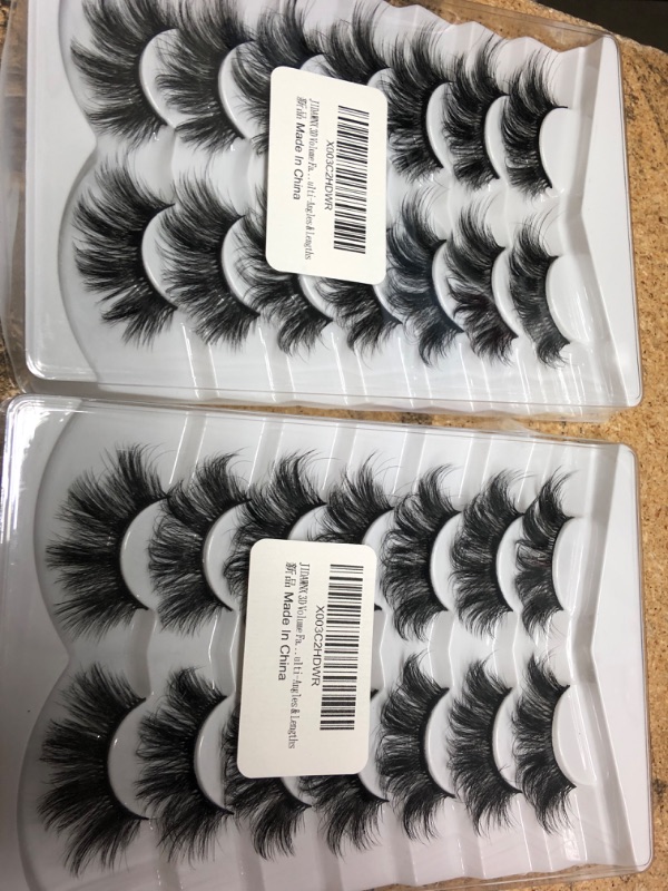 Photo 2 of 2 JIDAWNX 3D Volume False Eyelashes with Triple Design Technology, Multi-Angles & Lengths