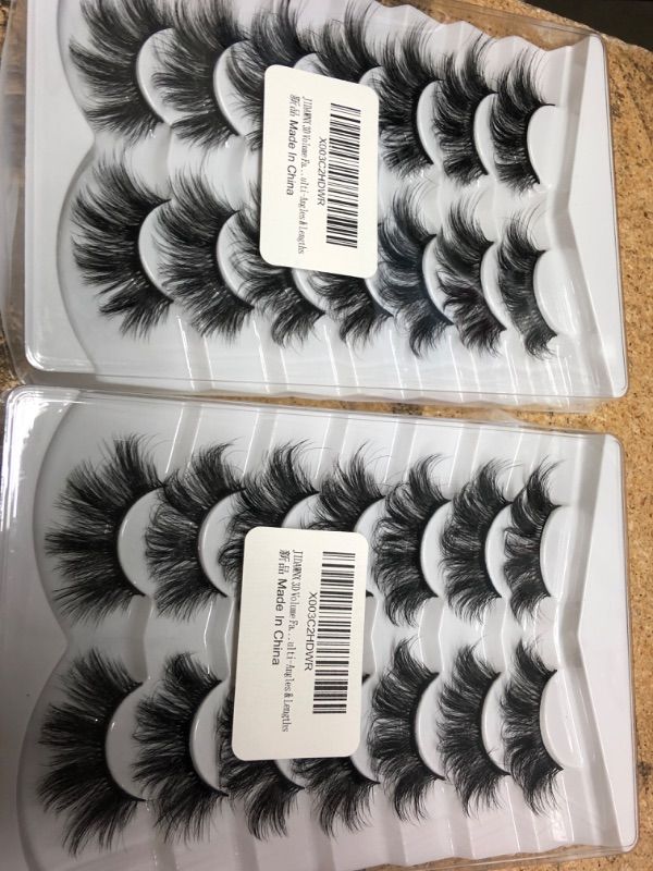 Photo 1 of 2 JIDAWNX 3D Volume False Eyelashes with Triple Design Technology, Multi-Angles & Lengths