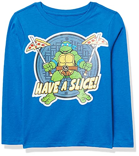 Photo 1 of 2 Teenage Mutant Ninja Turtles Boys' Long Sleeve Graphic T-Shirt 2T True Navy