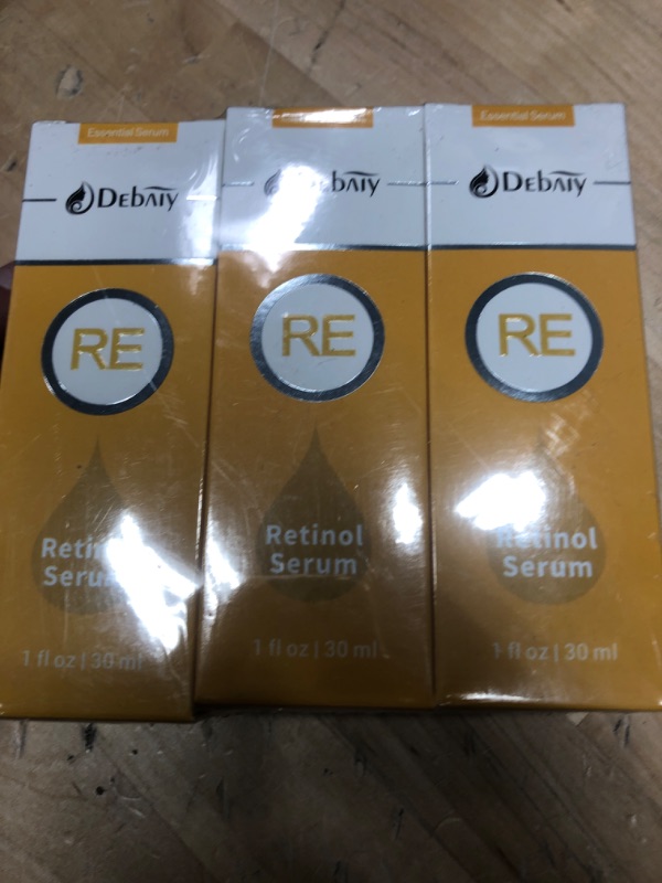 Photo 2 of 3 Pack Retinol Serum for Face Anti Aging Serum Moisturizing for Skin (1Fl.Oz/30ml)