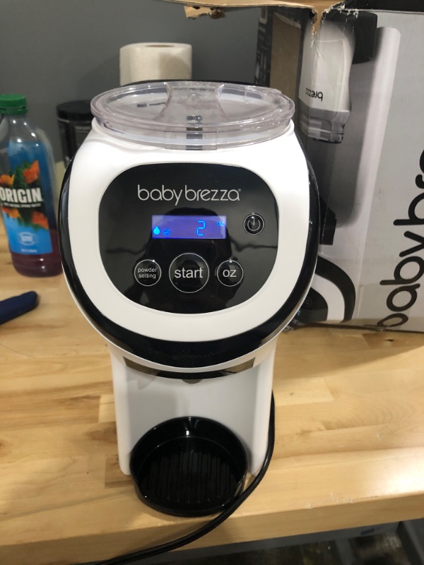 Photo 2 of Baby Brezza Formula Pro Mini Baby Formula Maker – Small Baby Formula Mixer Machine Fits Small Spaces and is Portable for Travel– Bottle Makers Makes The Perfect Bottle for Your Infant On The Go Formula Pro Mini Dispenser Machine