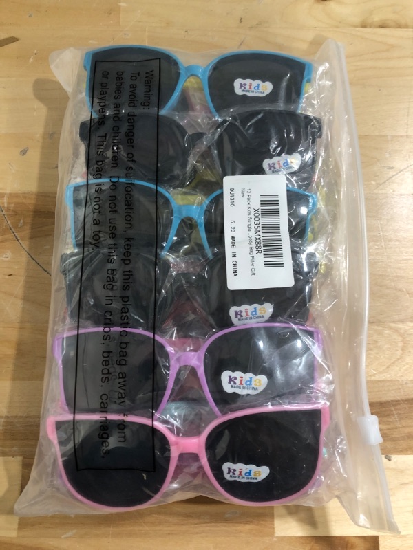 Photo 1 of 12 PACK KIDS SUNGLASSES PARTY FAVOR