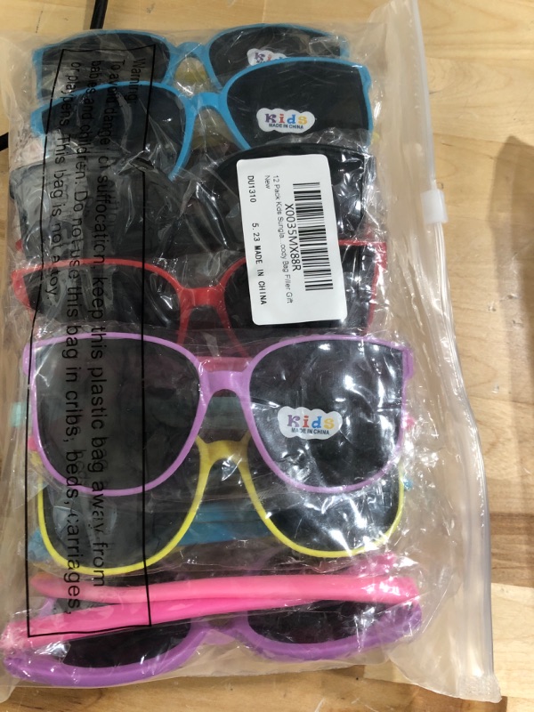 Photo 1 of 12 PACK KIDS SUNGLASSES PARTY FAVOR