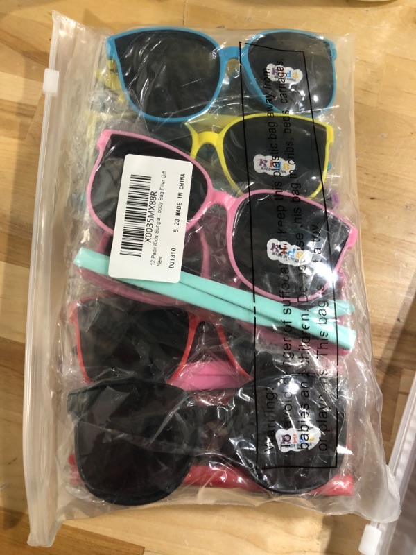 Photo 1 of 12 PACK KIDS SUNGLASSES PART FAVOR