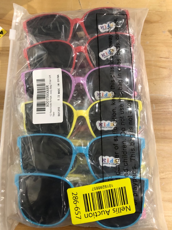 Photo 1 of 12 PACK KIDS SUNGLASSES PART FAVOR