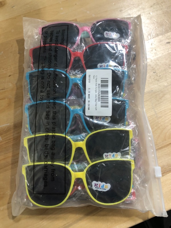 Photo 1 of 12 PACK KIDS SUNGLASSES PART FAVOR