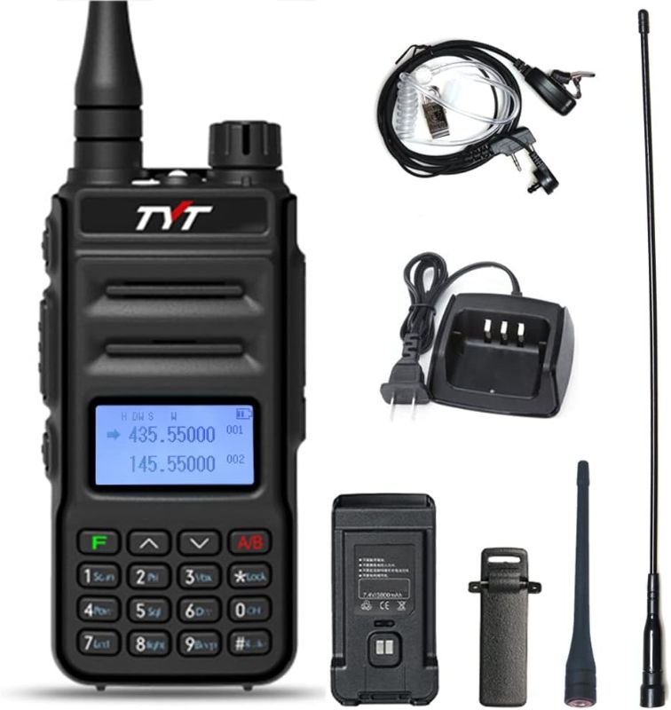 Photo 4 of TYT TH-UV88 Ham Radio Handheld Two Way Radio Analog Amateur Dual Band VHF UHF Walkie Talkies for Adults Long Range, Rechargeable, 125 Channels, Scanner, LCD Display, DTMF, CTCSS/DCS, Support Chirp
