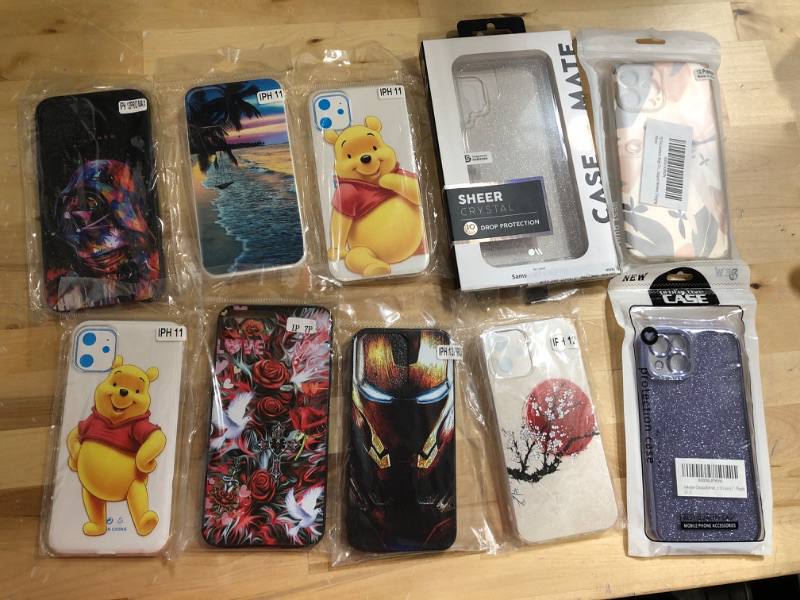 Photo 1 of 10 ITEMS, ASSORTED PHONE BUNDLE