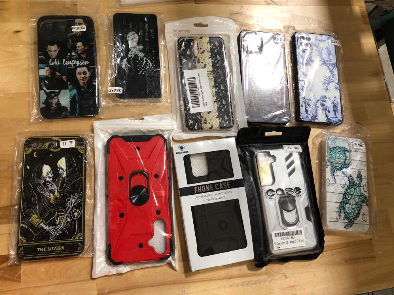 Photo 1 of 10 ITEMS, ASSORTED PHONE CASE BUNDLE