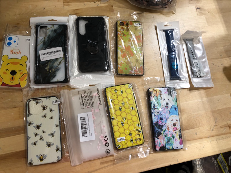 Photo 1 of 10 ITEMS, ASSORTED PHONE CASE BUNDLE