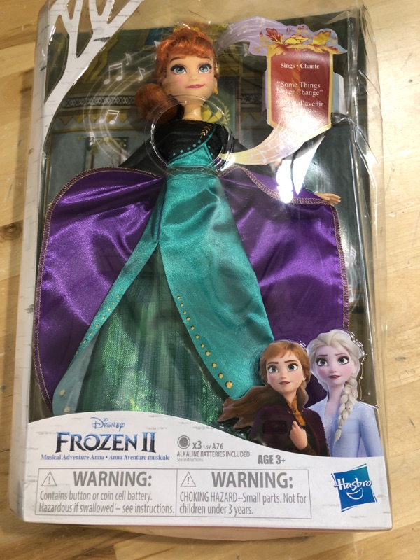 Photo 2 of Disney Frozen Musical Adventure Anna Doll Multi
