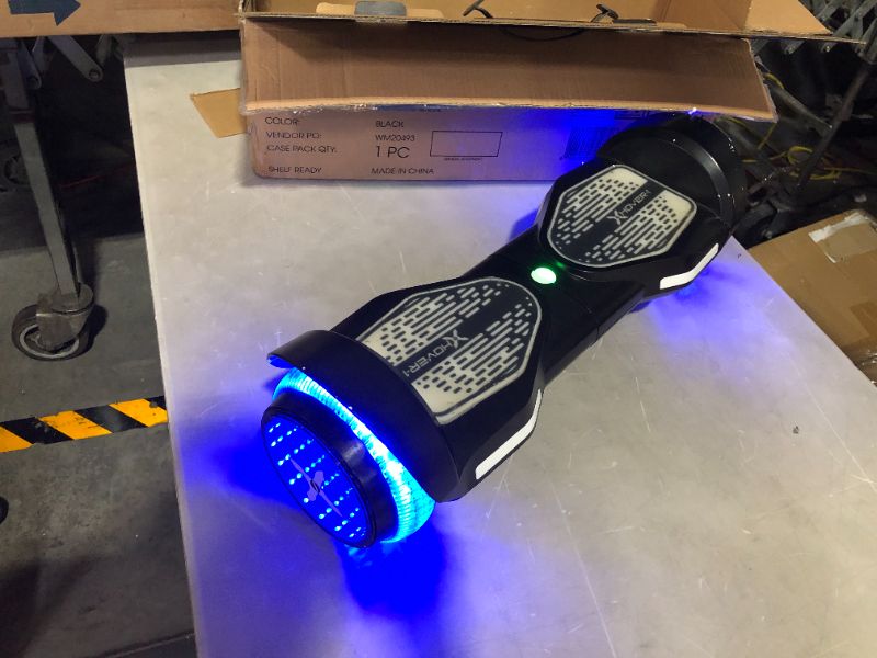 Photo 4 of ***SCUFFED AND SCRAPED - SEE PICTURES***
Hover-1 Allstar 2.0 Hoverboard Black LED Lights Max Weight 220 Lbs. Max Speed 7 Mph