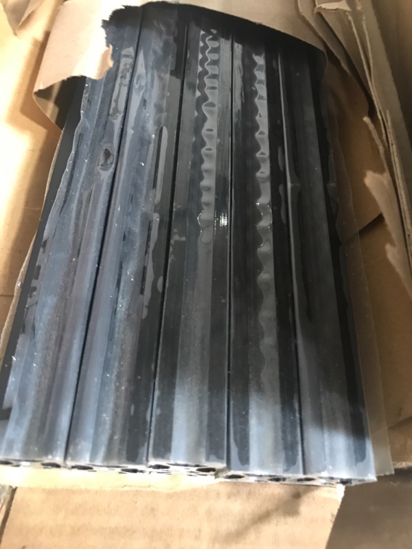 Photo 3 of 10PCS V Slot 2020 Aluminum Extrusion European Standard 600mm(23.6’’) Length Anodized Extruded Aluminum for CNC DIY 3D Printer and Industrial Bracket Making 600mm(23.6'') 2020 V Slot Black