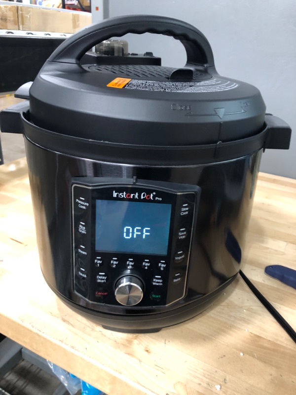 Photo 2 of Instant Pot® Pro™ 8-quart Multi-Use Pressure Cooker
